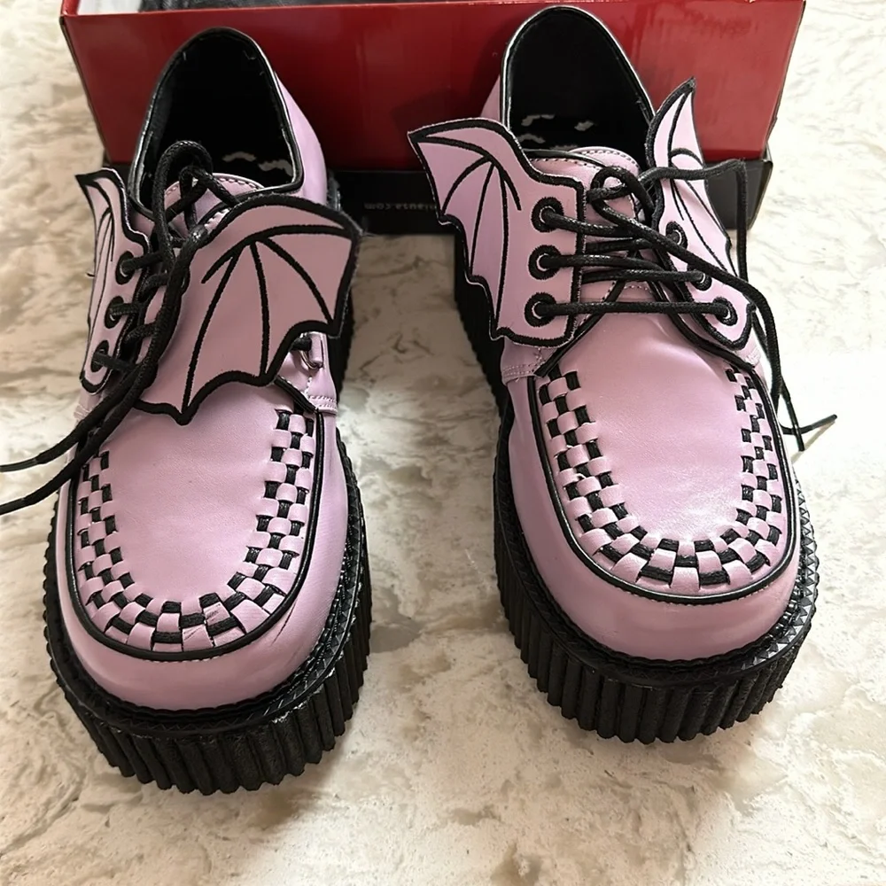 Demonia Women’s Size 8 Purple Shoes